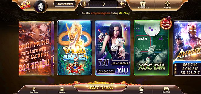 Các hoạt động quảng bá trên trang web cổng game 2Q - 2Q