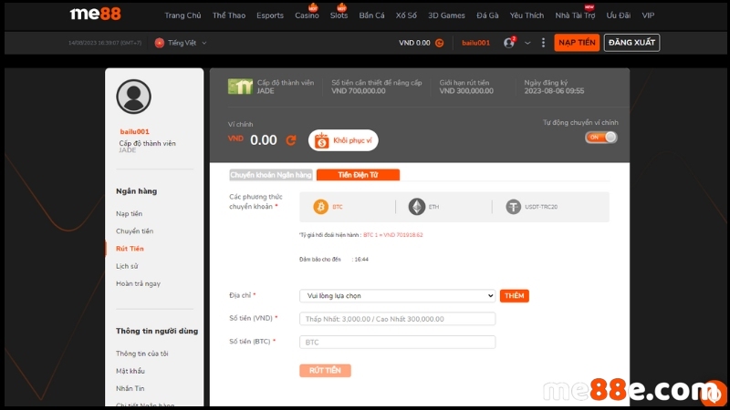 Thành viên Mibet sẽ nhận được tiền thưởng chào mừng 100% - Mibet